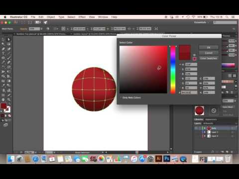 Tutorial on Gradient Mesh Tool