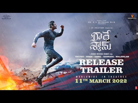 Radhe Shyam Release Trailer - Te..