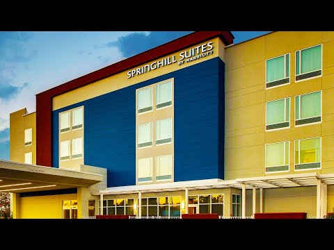 GREAT HOTEL IN GULFPORT | Springhill Suites by Marriott in Gulfport MS Full Tour & Review