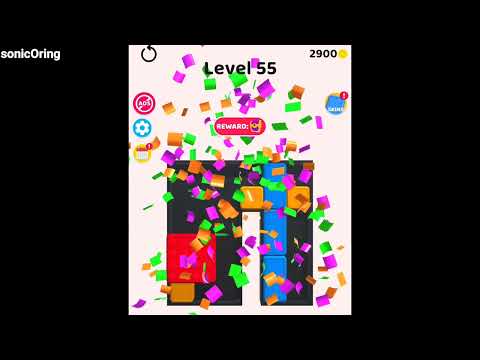 Block Sort Level 51 52 53 54 55 56 57 58 59 60 Walkthrough - YouTube