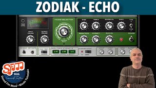 Yonac Zodiak ECHO Vintage Tape Delay, Spring Reverb AUv3 - Tutorial / Demo