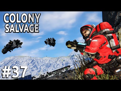 Space Engineers - Colony SALVAGE - Ep #37 - STEALTH Infiltration!