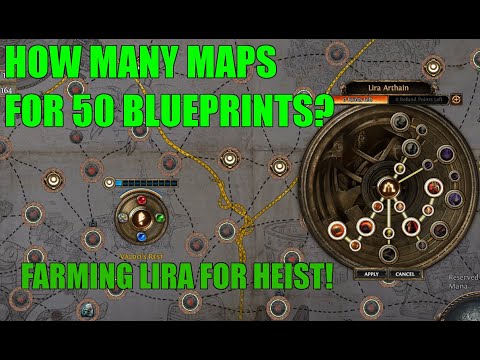 [POE 3.14]Running Lira for 50 Blueprints, how long does it take?