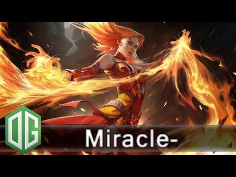 OG.Miracle Lina Ranked gameplay