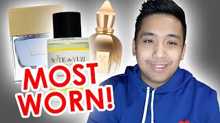 Most Worn Fragrances 2019!