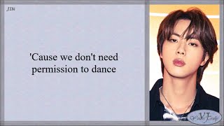 BTS (방탄소년단) - Permission to Dance (Lyric