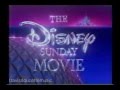 The Disney Sunday Movie On CBC 1987