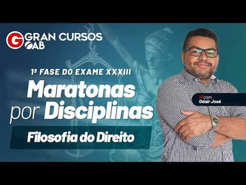 Maratonas por disciplinas | Filosofia do Direito –  Direito e justiça na Filosofia Contemporânea