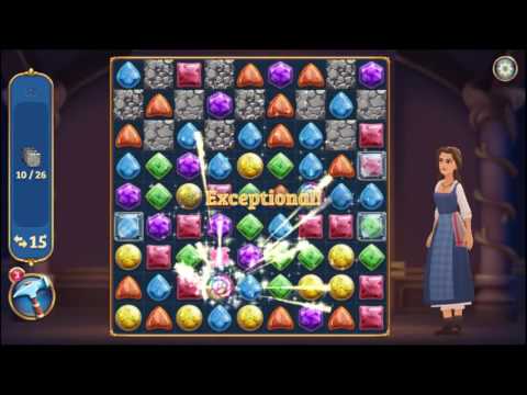 Beauty and the Beast Perfect Match Level 50 - NO BOOSTERS 👸👸👸