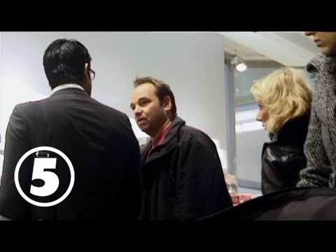 Blånekaren vill inte köa i kassan