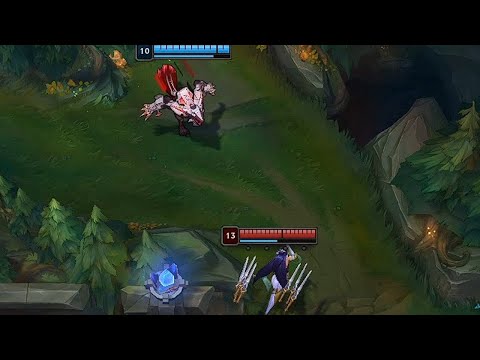 Level 10 Warwick vs. Level 13 Irelia