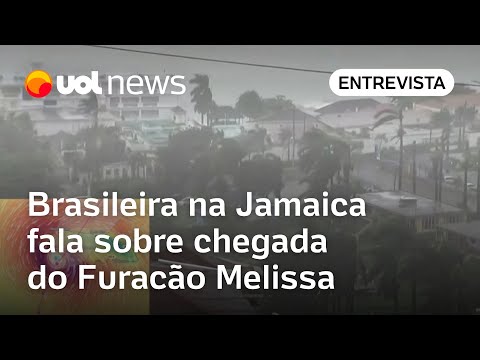 Furacão Melissa atinge Jamaica com categoria máxima: brasileira conta como está situação na região