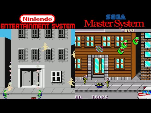 All NES Vs Master System Games Compared Side By Side