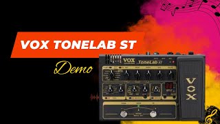 Video thumbnail for Vox Tonelab ST Short Demo by Guitar Gear Spot