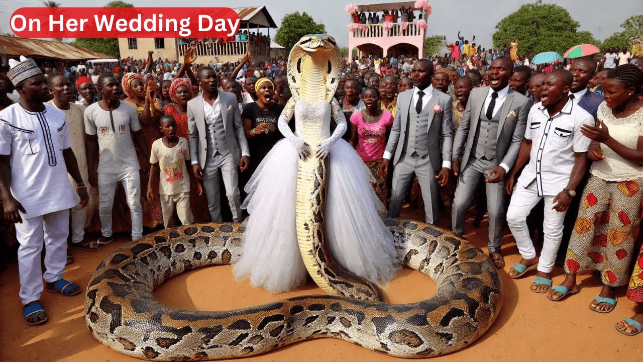 Chief Maid Turns BRIDE into Python on Her Wedding Day #africanfolktales