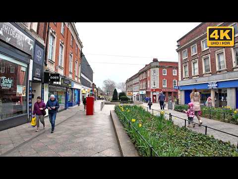 Warrington Town Centre | 4K Walk