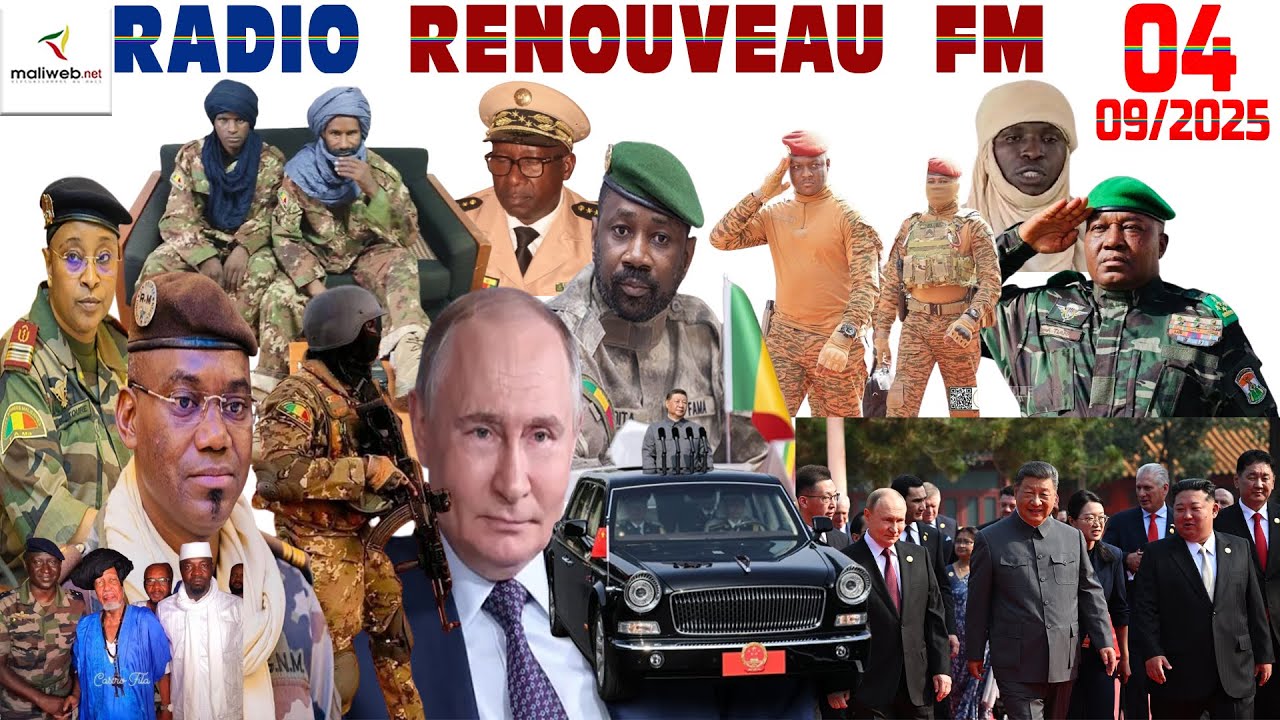La Revue de Presse de la RADIO RENOUVEAU FM du 04 Septembre 2025
