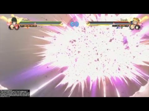 Sasuke (Rinnegan) 80% Combo (UNBLOCKABLE) - Naruto Storm 4