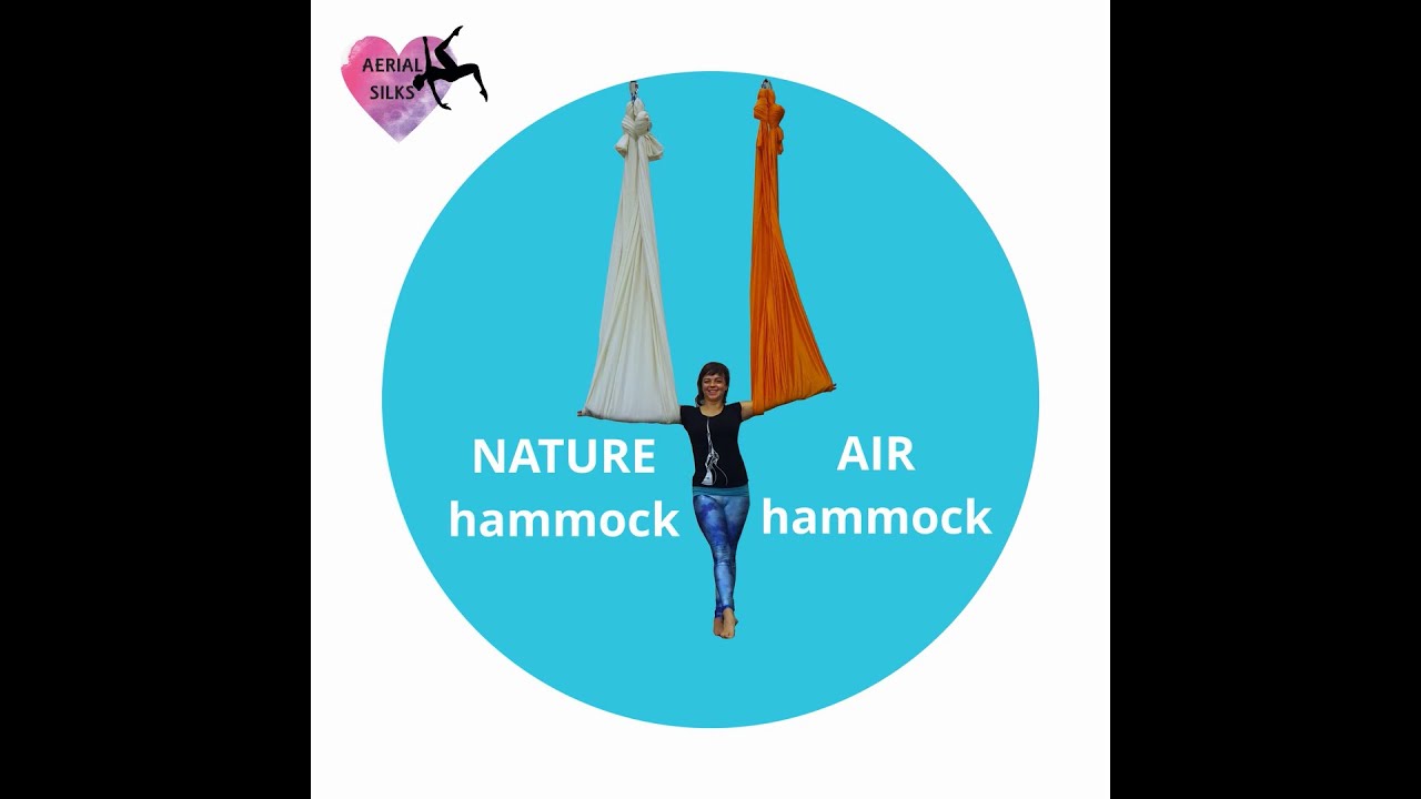 Aerial Yoga Hammock Natural, 6 m