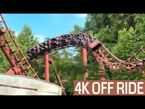 Off-ride footage of a Tennessee Tornado train
