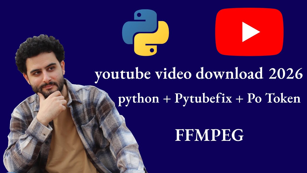 Download YouTube Videos with Python in 2026 | PO Token + PyTubeFix Work 100%