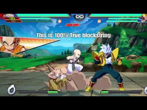 DBFZ- Roshi Mixup with Krillin rocks assist. Master and student best sinergy.