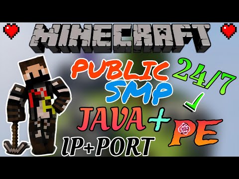 Mine Adventure - Public Smp Server Minecraft (PE/JAVA) 1.20 24/7 Online | JAVA/PE | How To Join 24x7 SMP In MCPE 1.20