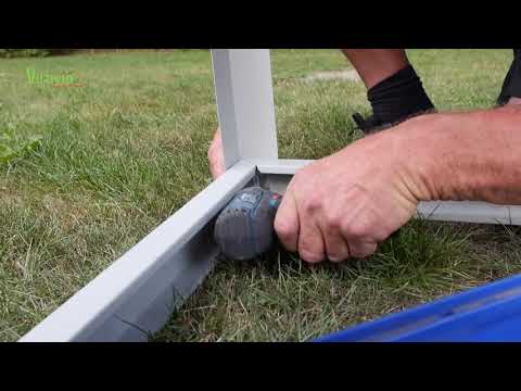 Växthus Vitavia Uranus 9,9 m2 med Sockel