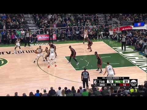 George Hill All Game Actions 05/17/19 Toronto Raptors vs Milwaukee Bucks Game 2 Highlights