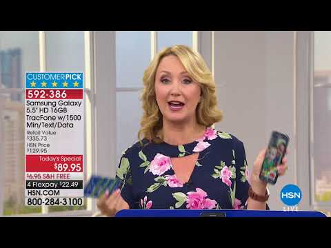 HSN | Electronic Connection featuring Samsung Tracfone 04.01.2018 - 09 AM