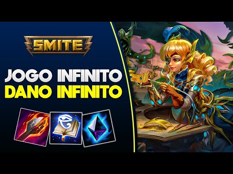 O jogo infinito com o DANO INFINITO! CILA/SCYLLA - ⚡ Smite BR Retaliação Slash
