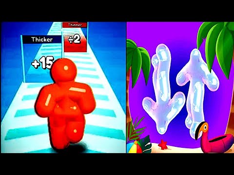 Tall Man Run|| Blob Runner 3D|| All Levels Completed|| Android iOS Gameplay