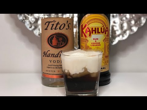 How to makes White Russian cocktail