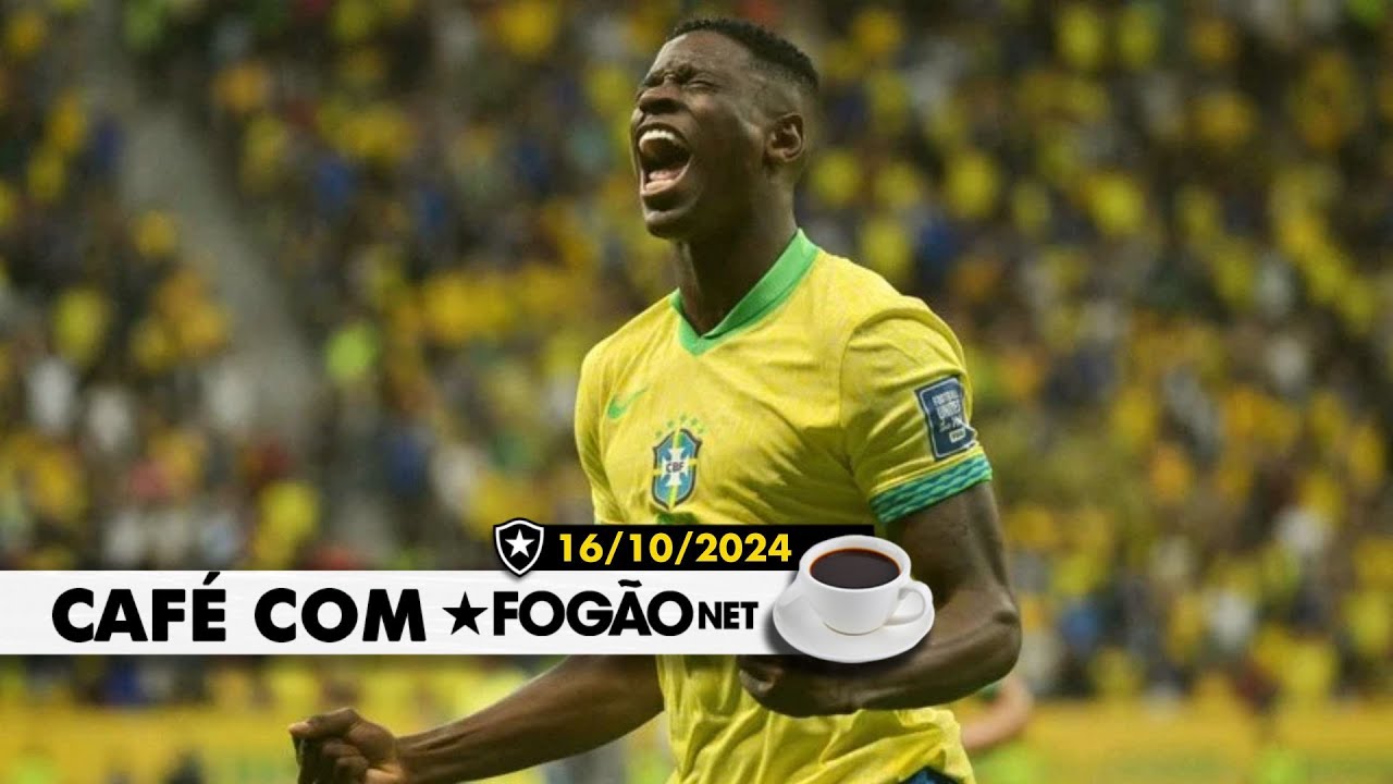 LIVE CAFÉ COM FOGÃONET | Selefogo garante mais uma; Thiago Almada marca; notícias do Botafogo