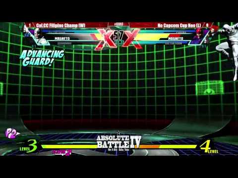 Col. Filipino Champ vs Golden Boy Neo - Absolute Battle 4 - UMVC3 Grand Finals