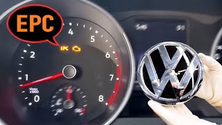 EPC Warning light VW Polo, Golf, Passat EXPLAINED - Fix Your EPC Light on Volkswagen car