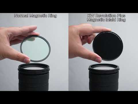 Kase  Magnetic Inlaid Adapter (Revolution Plus) Pull test. improved Magnetism