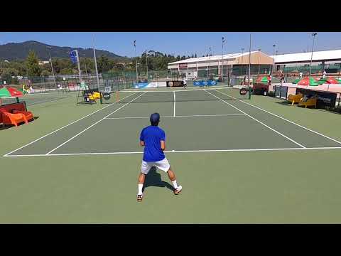 M15 Sintra Portugal 1st round qually Issei Okamura vs Tennyson Whiting Part 3