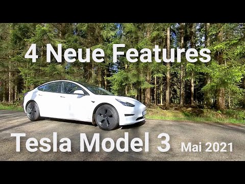4 Neue Features im Tesla Model 3 - Mai 2021