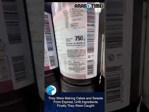 They Were Making Cakes and Sweets From Expired, Unfit Ingredients - Finally, They Were Caught