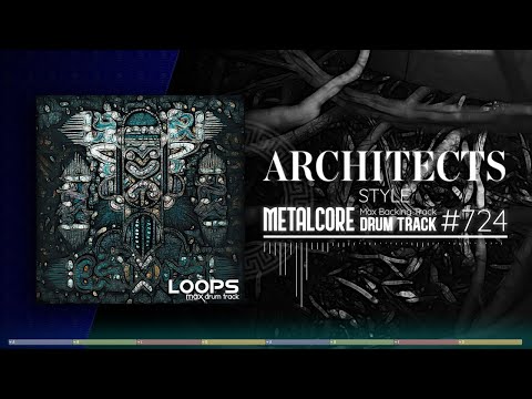 Metalcore Drum Track / Architects Style / 90 bpm