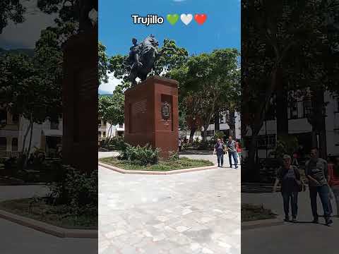 Trujillo 💚🤍❤️ #capital #plazabolivar #valera #carvajal #andes