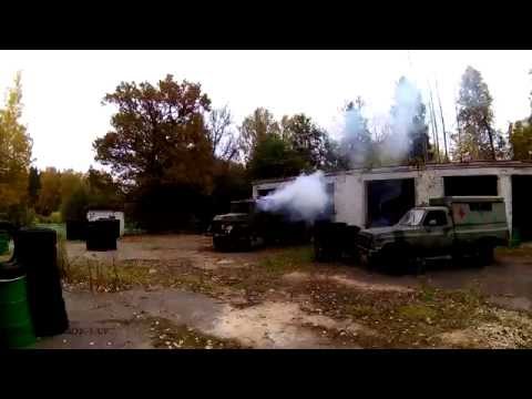 Laser Tag POLIGON #1 - Destroying Enemy Vehicle