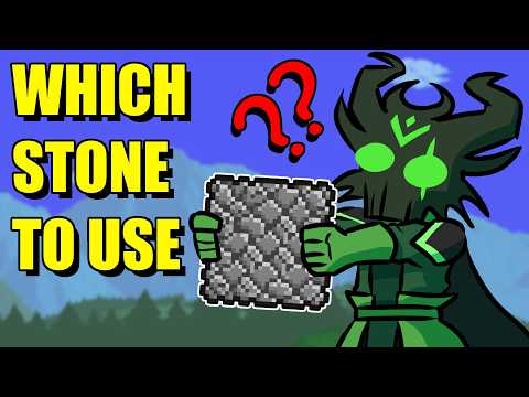 My Stone Block Palette | Terraria 1.4.5