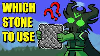 How to Pick Your Stone Blocks | Terraria 1.4.5
