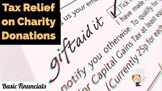 Tax Relief on Donations to Charity - Part 1