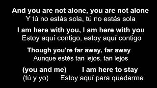 ♥ You Are Not Alone ♥ Tú No Estás Sola~Michael Jackson-subtitulada inglés/español