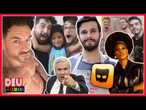 Murilo vítima de abuso no GRINDR | Político homofóbico PRESO | Joe Biden | Quadrisal - Deu Na Semana