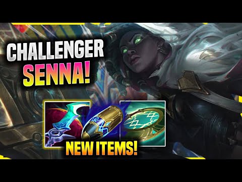LEARN HOW TO PLAY SENNA SUPPORT WITH NEW ITEM! - Korean Challenger Plays Senna SUPPORT vs Thresh! |
