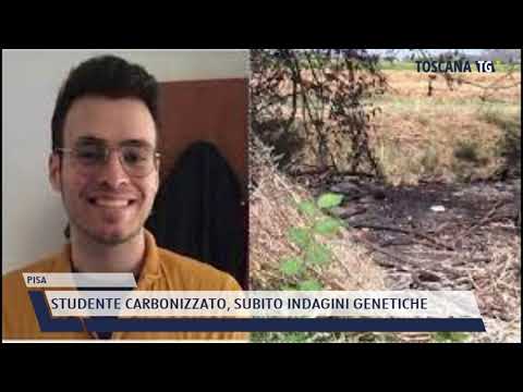 2021-07-31 PISA - STUDENTE CARBONIZZATO, SUBITO INDAGINI GENETICHE
